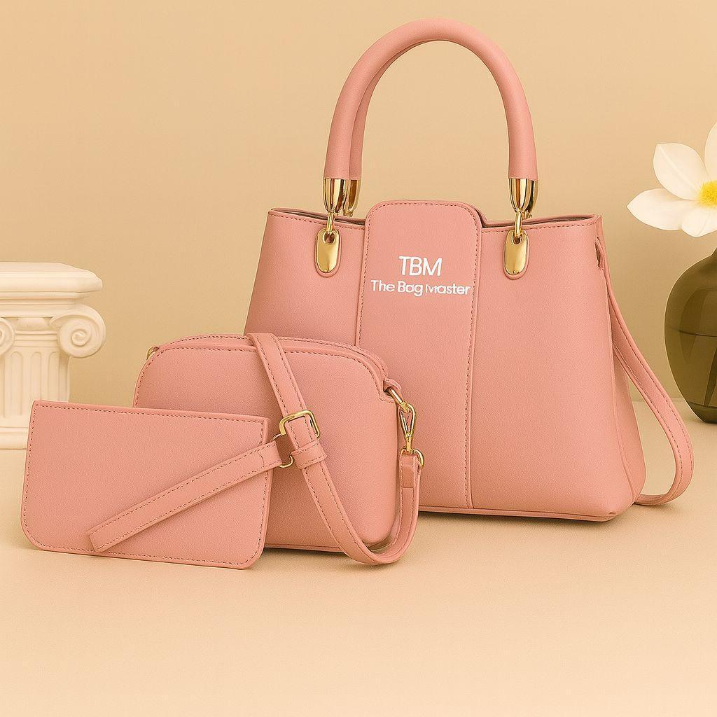 3-Piece Luxury Women’s Handbag Set