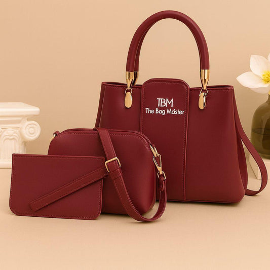 3-Piece Luxury Women’s Handbag Set