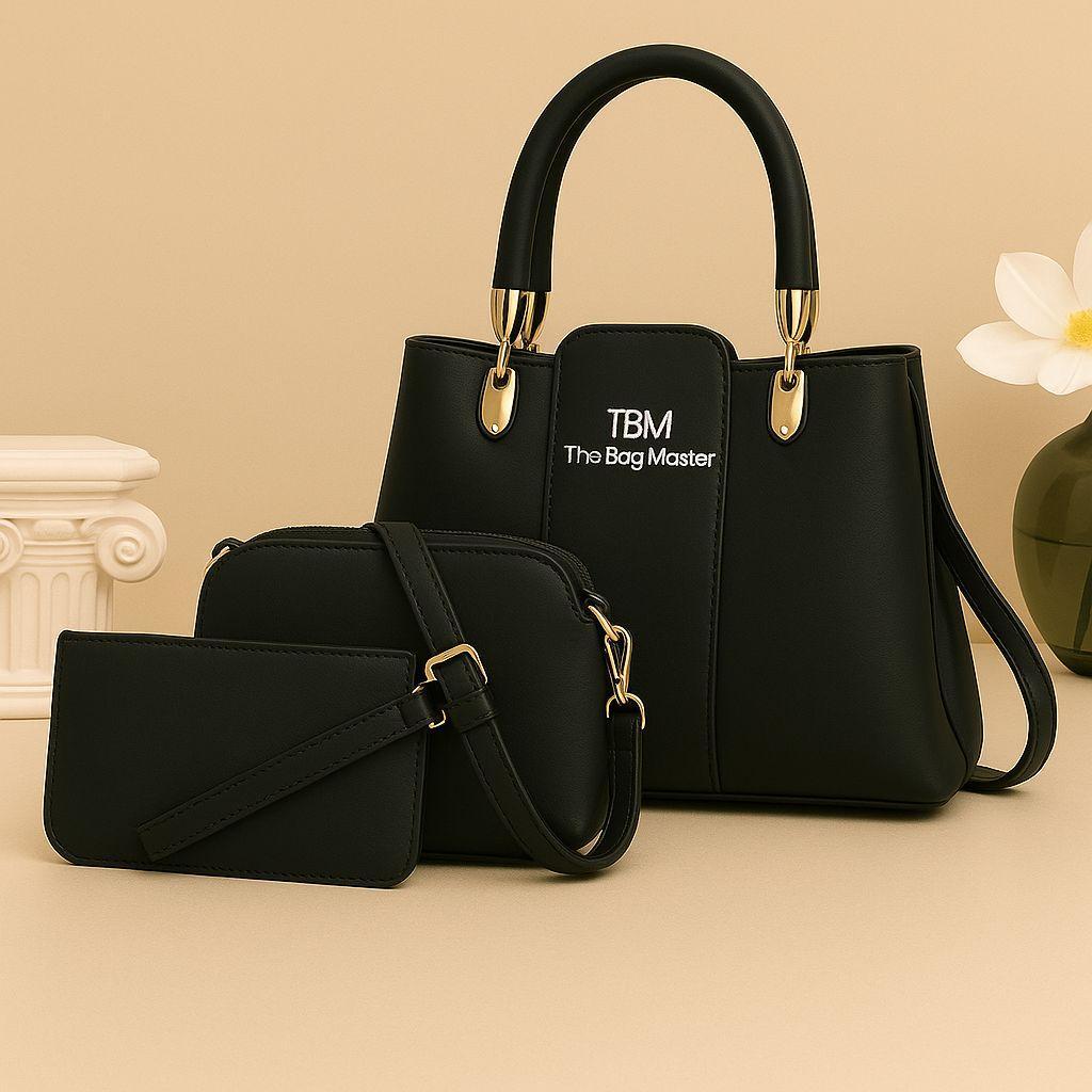 3-Piece Luxury Women’s Handbag Set
