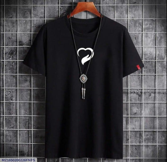 Men's Half Sleeves T-Shirt - Grey