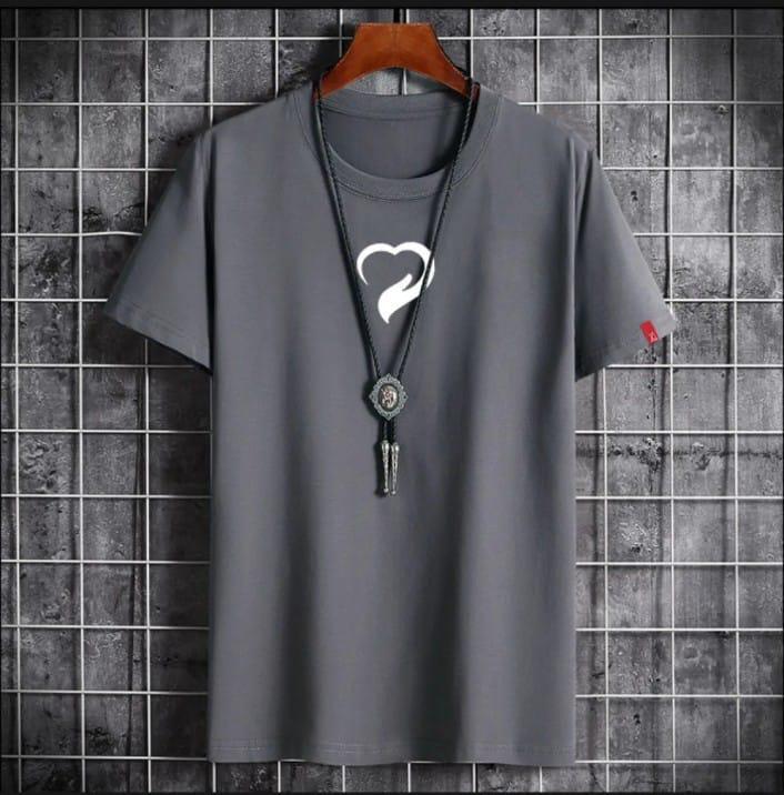 Men's Half Sleeves T-Shirt - Grey
